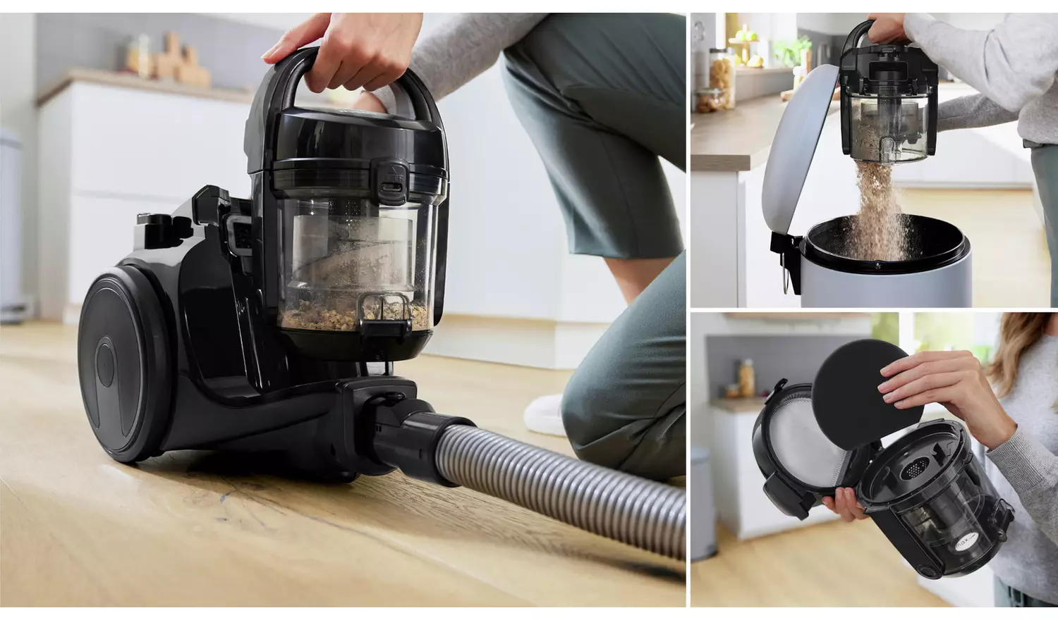 Bosch Serie 2 Corded Bagless Cylinder Vacuum Cleaner