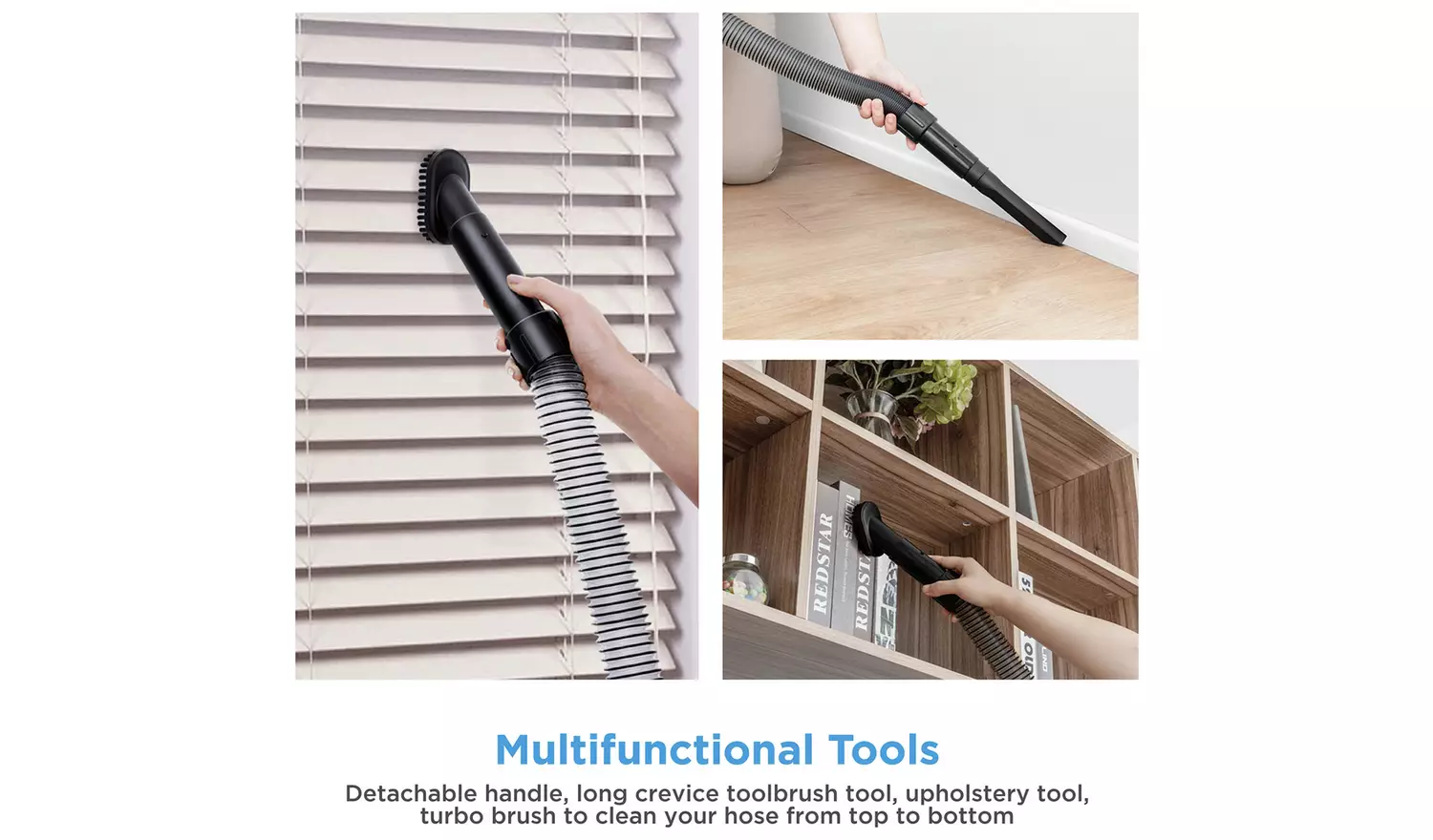 Bush Multi Cyclonic Upright Pet Corded Vacuum Cleaner