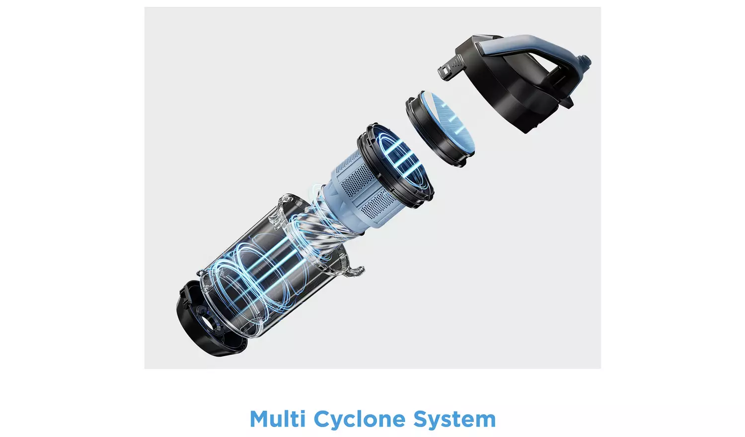 Bush Bagless Cylinder Pet Corded Vacuum Cleaner