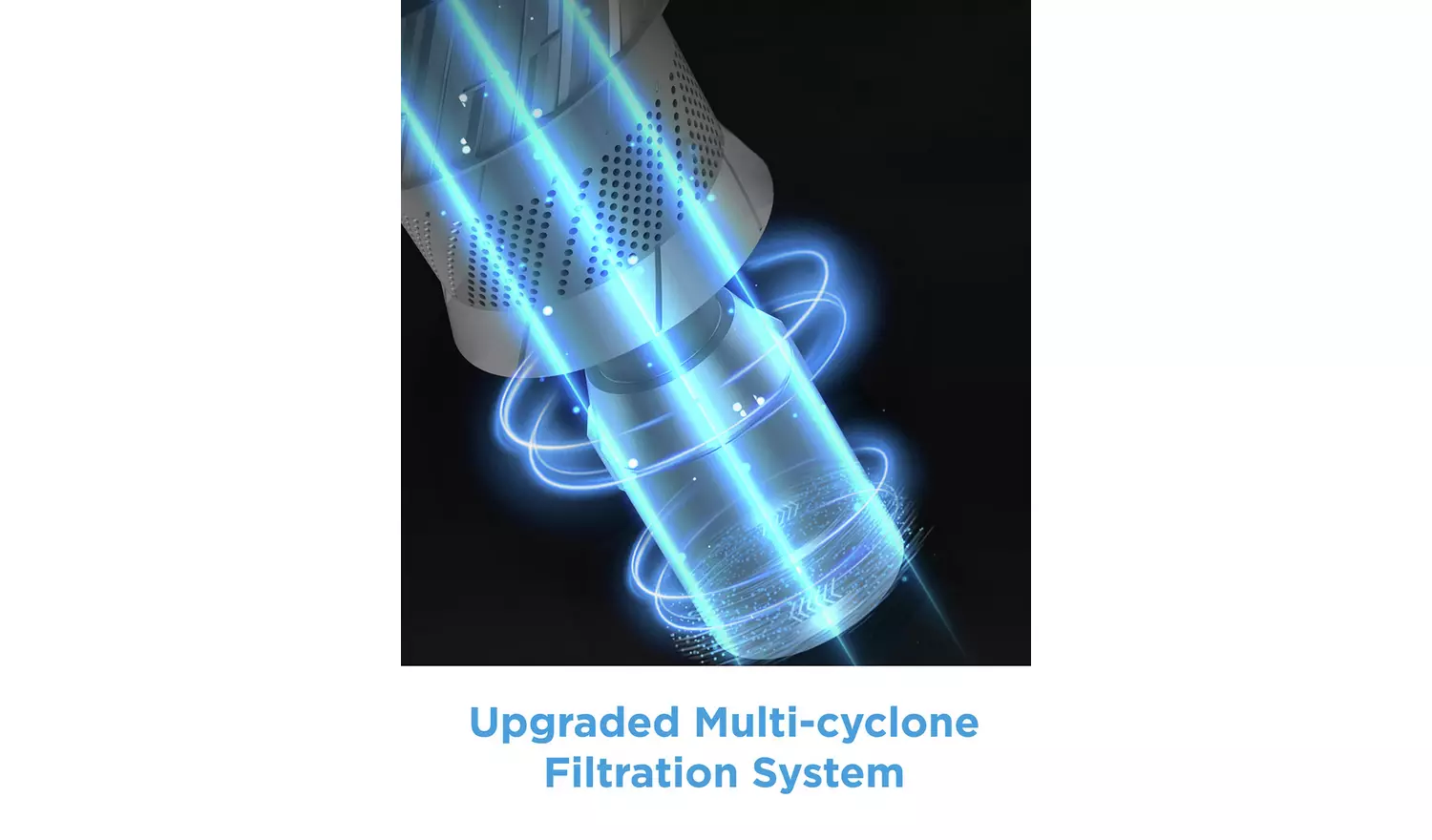 Bush Multi Cyclonic Bagless Upright Corded Vacuum Cleaner