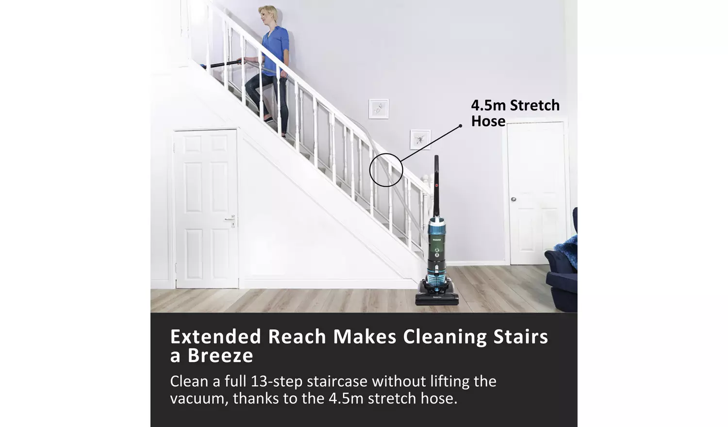 Hoover Breeze Corded Upright Vacuum Cleaner