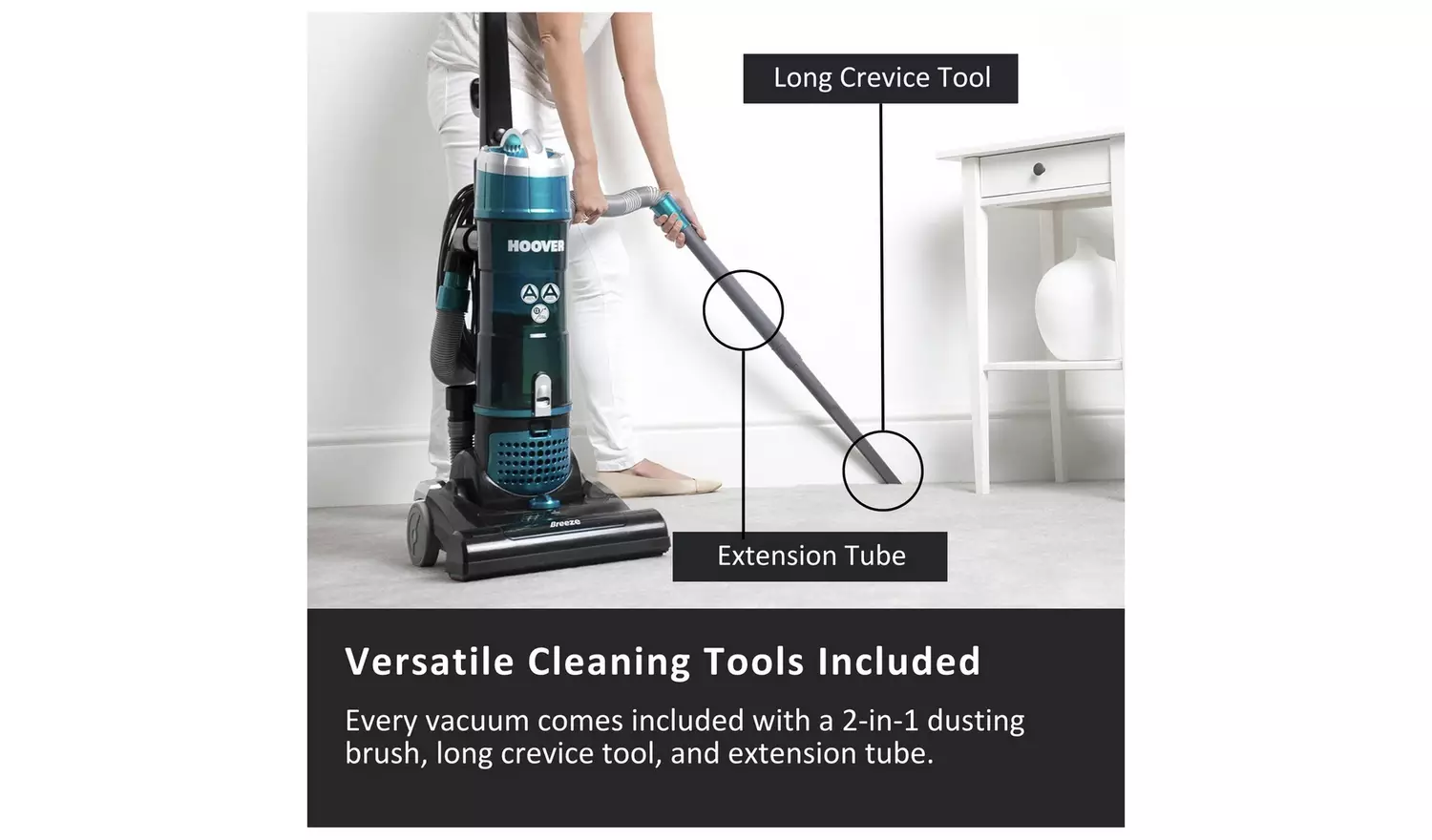 Hoover Breeze Corded Upright Vacuum Cleaner