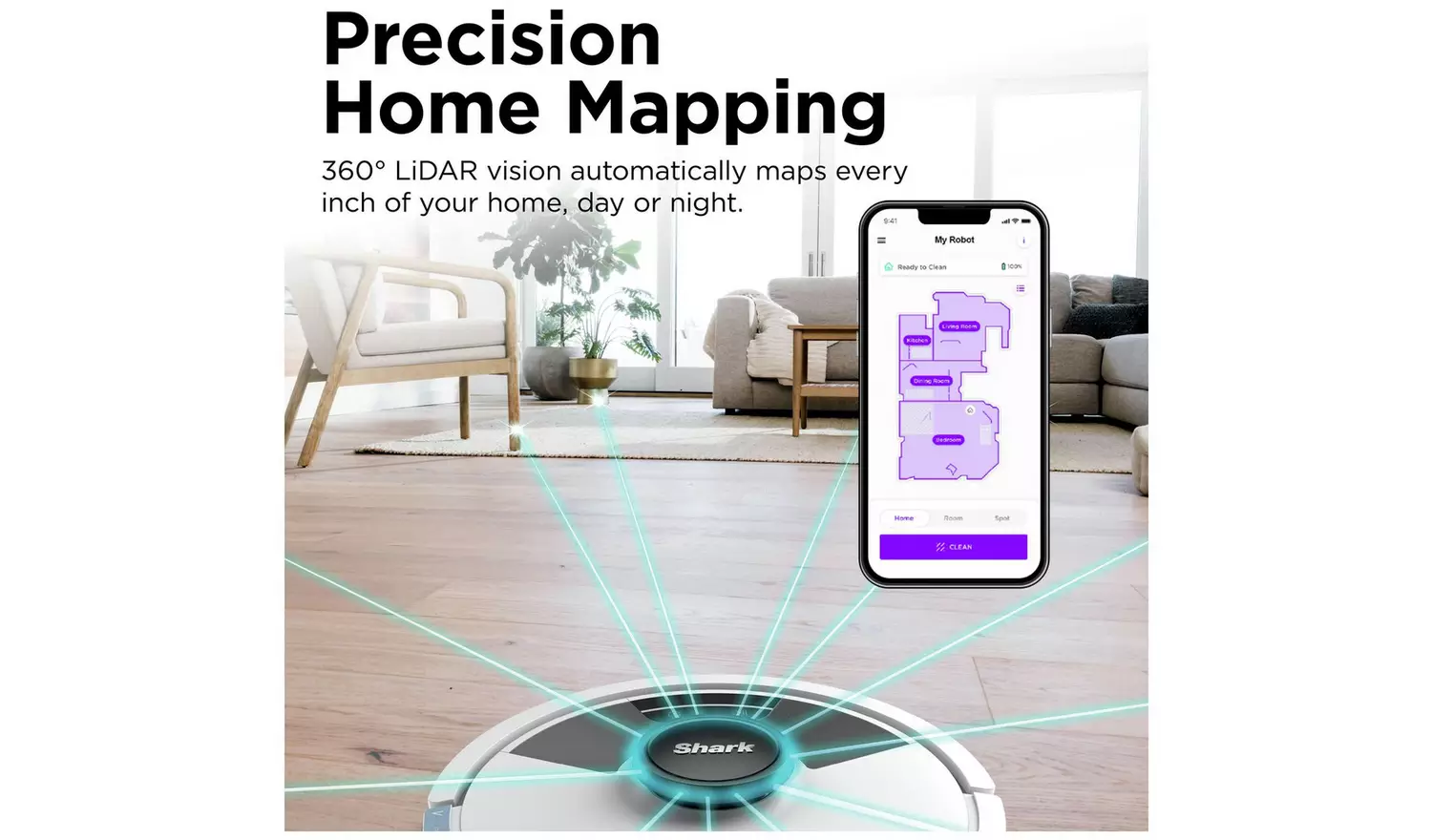 Shark Matrix Plus 2-in-1 Cordless Robot Vacuum& Mop