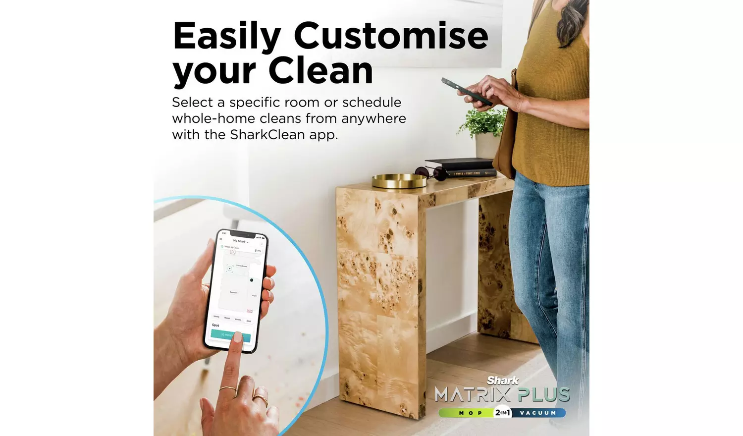 Shark Matrix Plus 2-in-1 Cordless Robot Vacuum& Mop