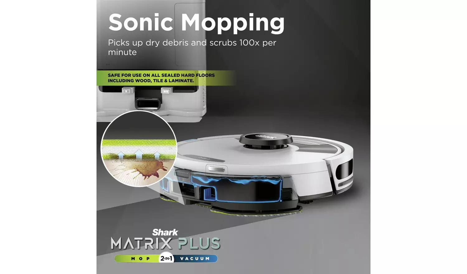 Shark Matrix Plus 2-in-1 Self Empty Robot Vacuum Cleaner