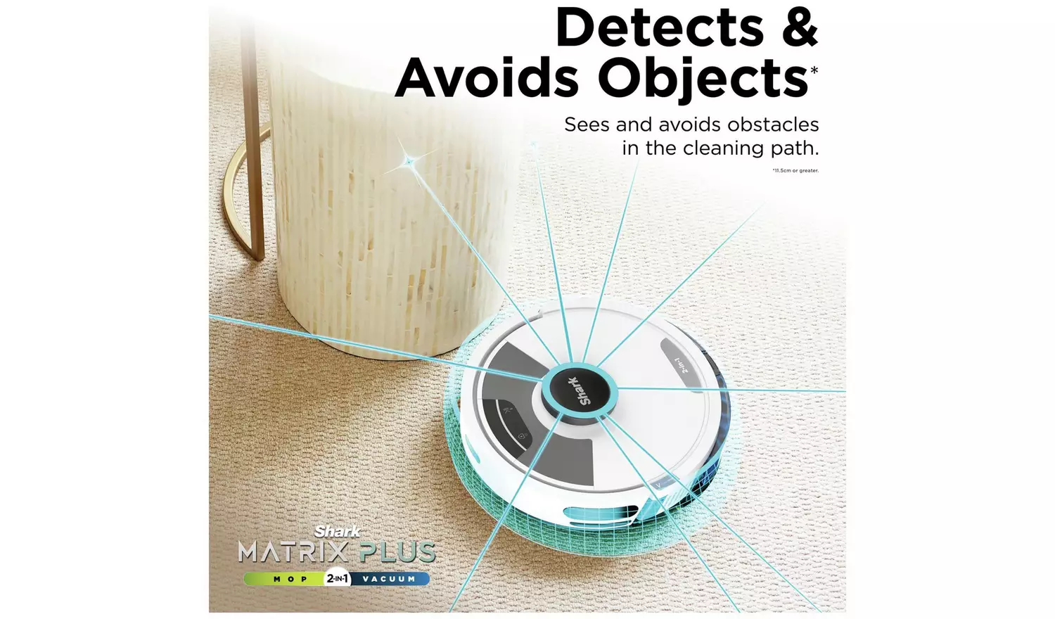 Shark Matrix Plus 2-in-1 Self Empty Robot Vacuum Cleaner