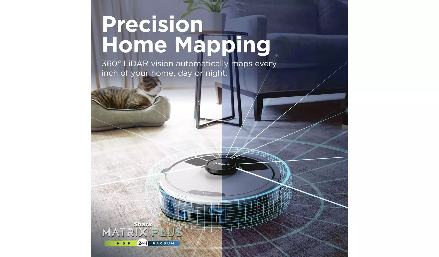 Shark Matrix Plus 2-in-1 Self Empty Robot Vacuum Cleaner