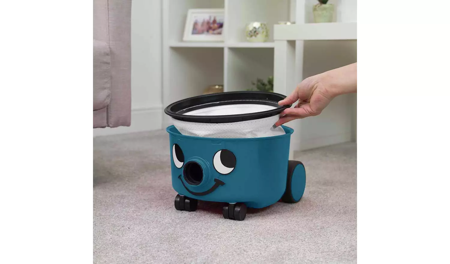 Henry Bagged Corded Cylinder Vacuum Cleaner - Blue