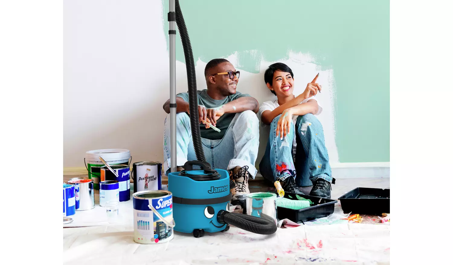 Henry James Corded Bagged Cylinder Vacuum Cleaner