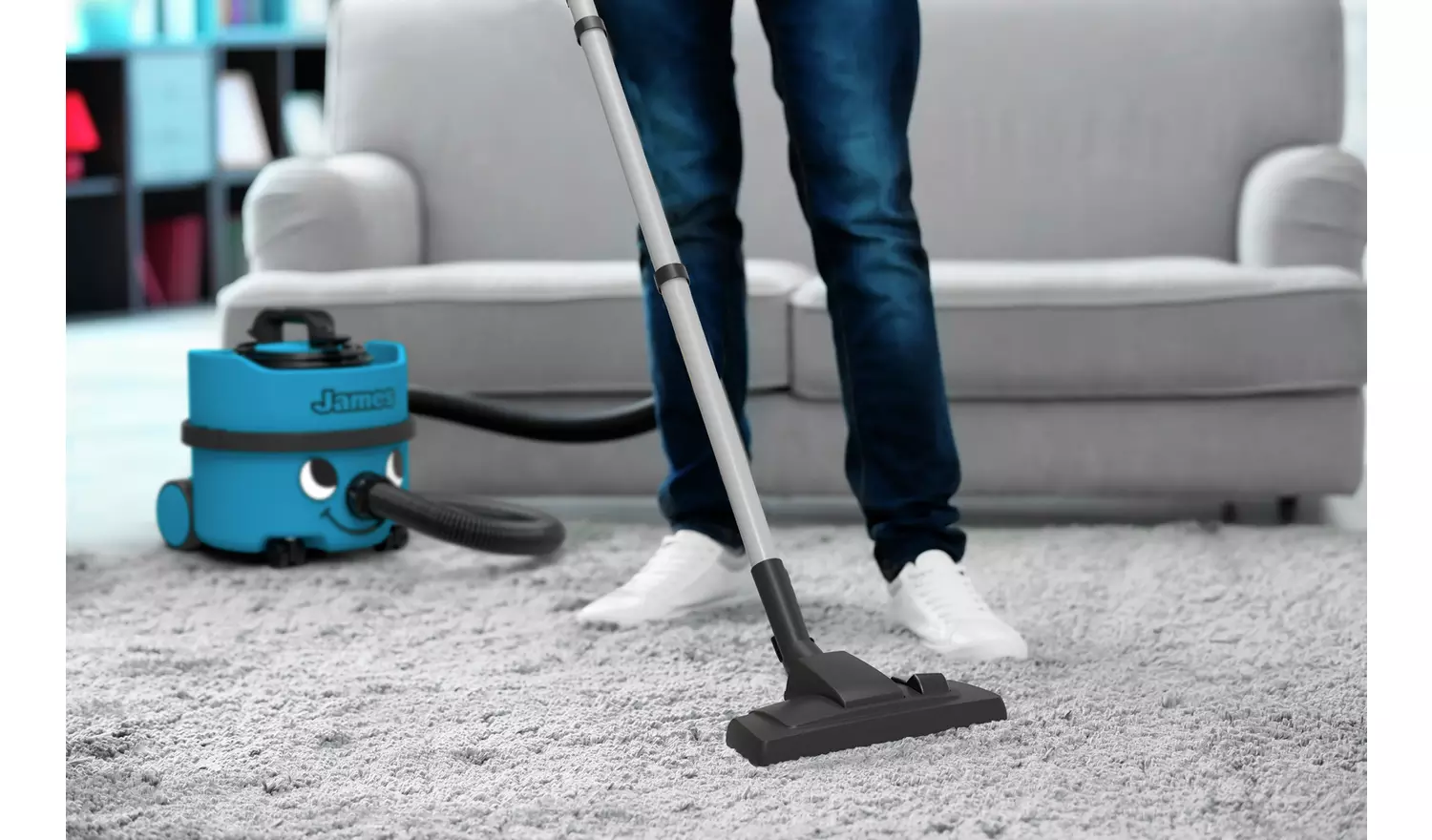 Henry James Corded Bagged Cylinder Vacuum Cleaner