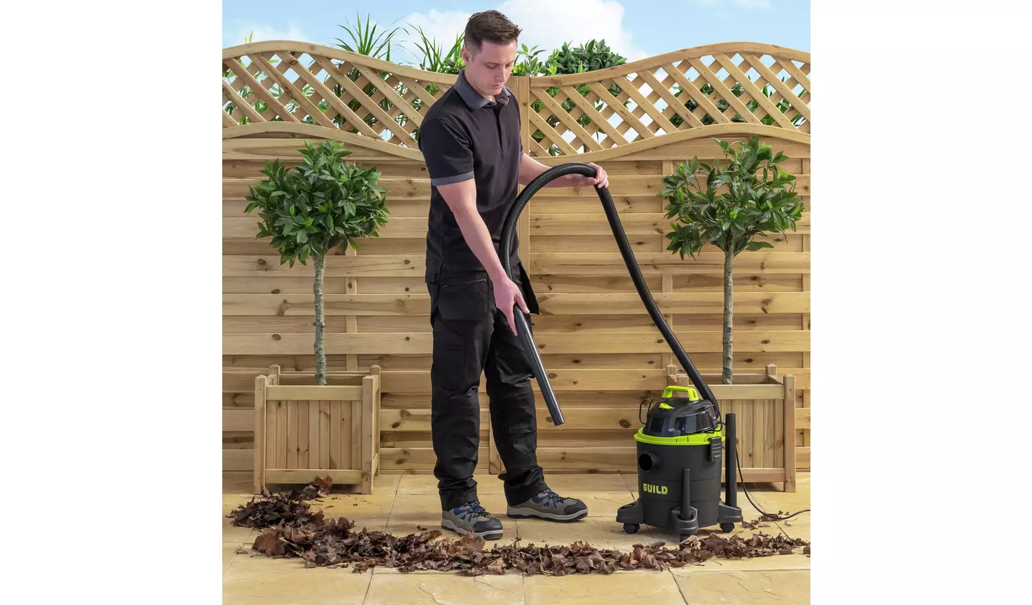 Guild 16 Litre Wet and Dry Vacuum Cleaner - 1300W