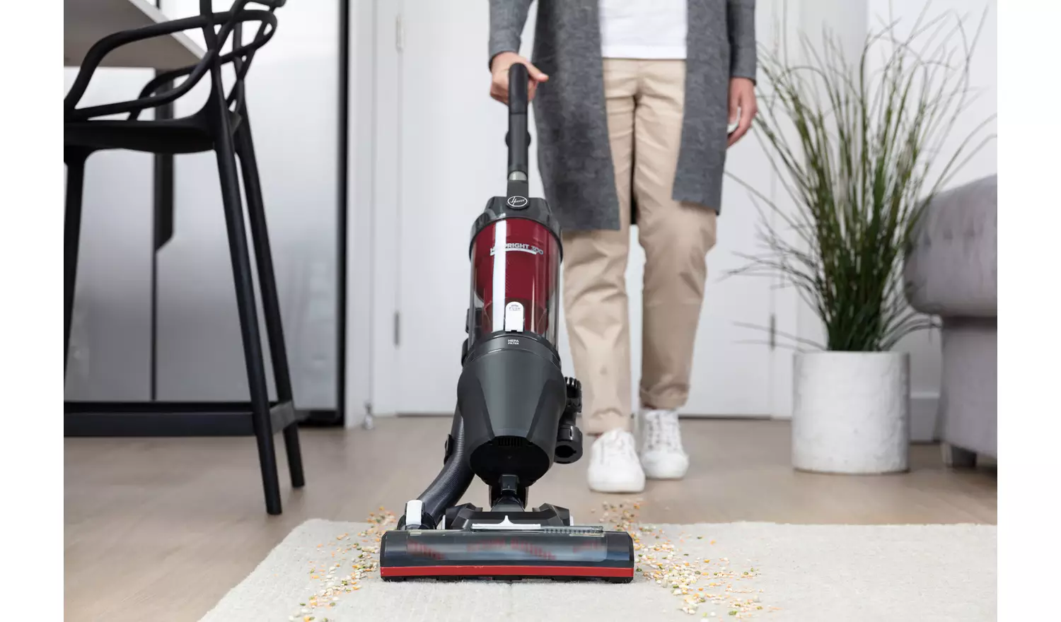 Hoover Upright 300 Corded Bagless Vacuum Cleaner