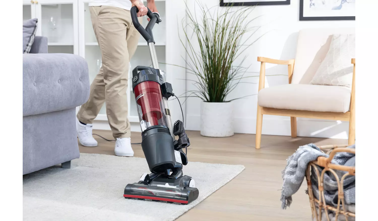 Hoover Upright 300 Corded Bagless Vacuum Cleaner