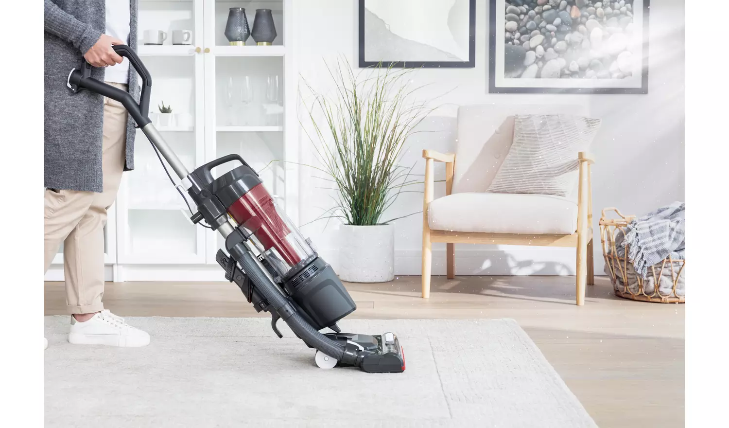 Hoover Upright 300 Corded Bagless Vacuum Cleaner