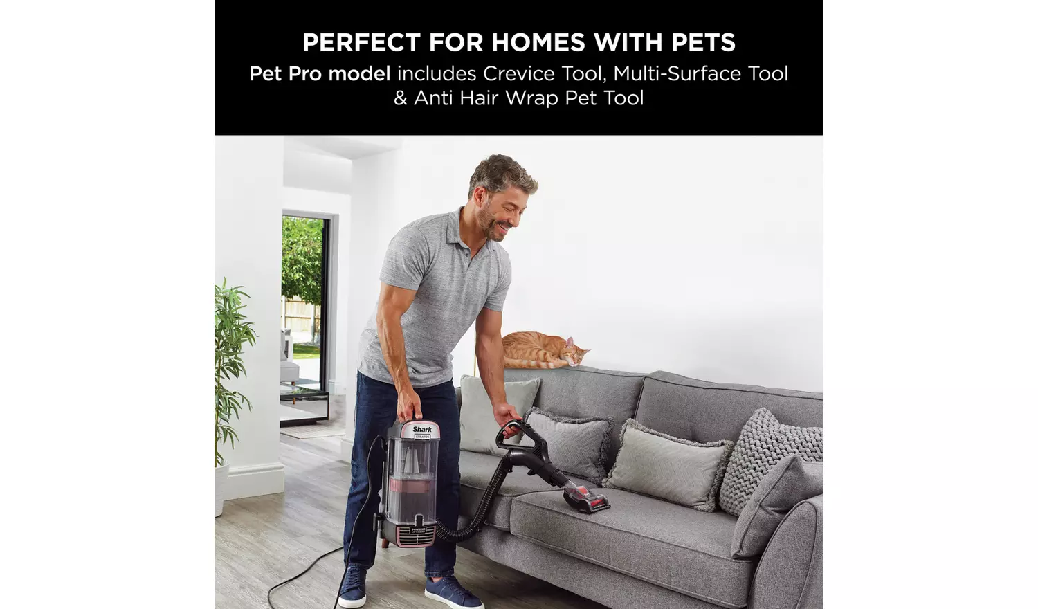 Shark Stratos Pet Pro Anti Hair Wrap+ Corded Vacuum Cleaner