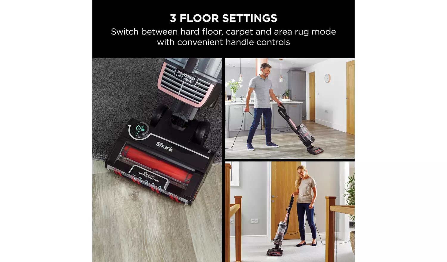 Shark Stratos Pet Pro Anti Hair Wrap+ Corded Vacuum Cleaner