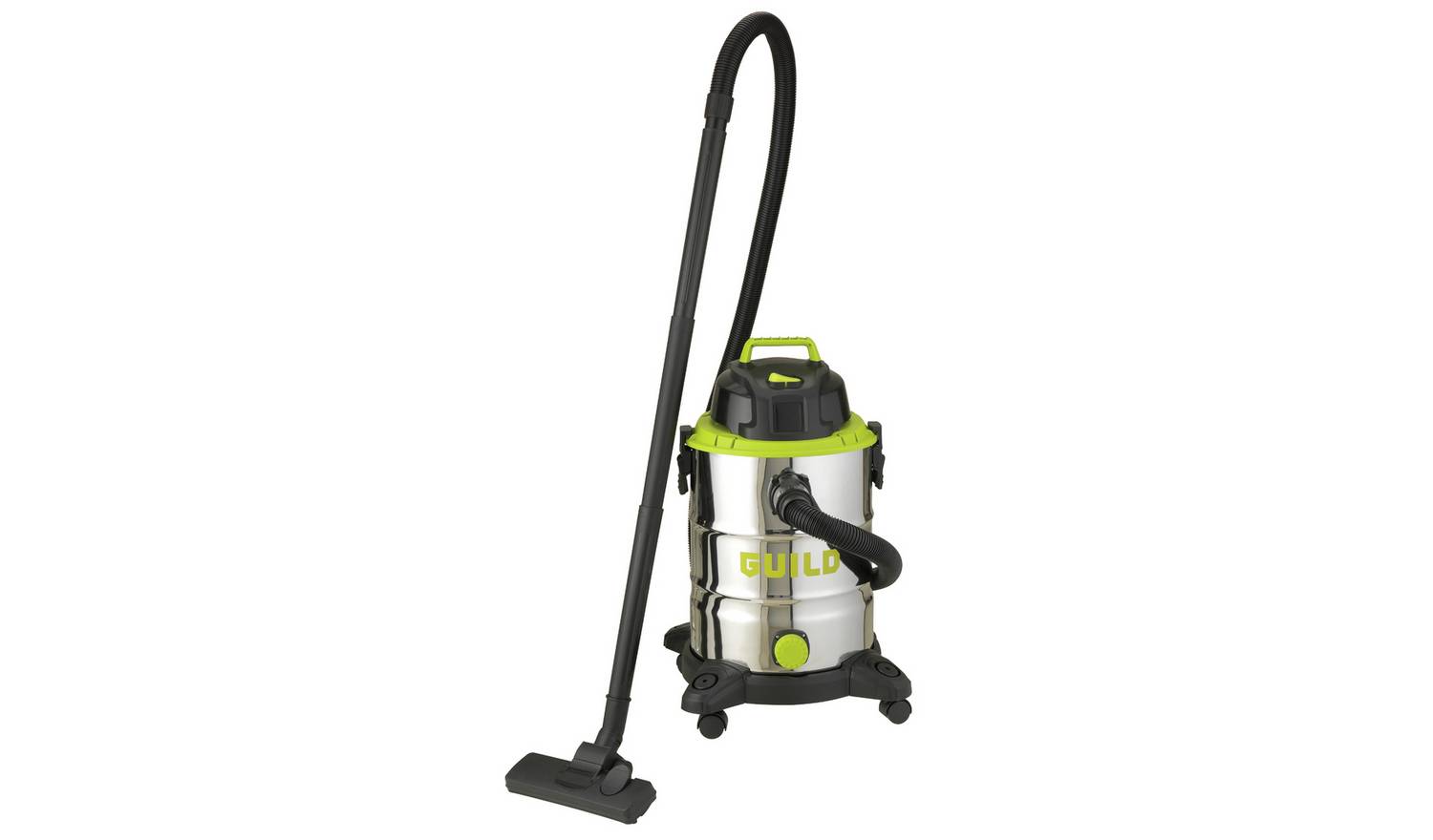 Guild 30L Steel Drum Wet and Dry Vacuum Cleaner - 1500W