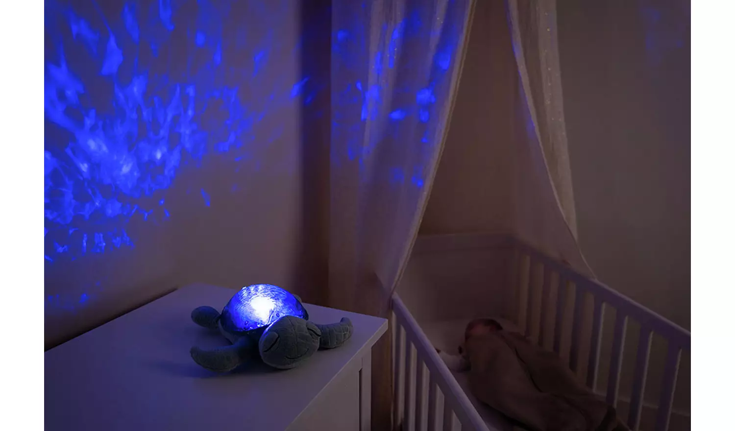 Cloud B Tranquil Turtle Rechargeable Projector Night Light