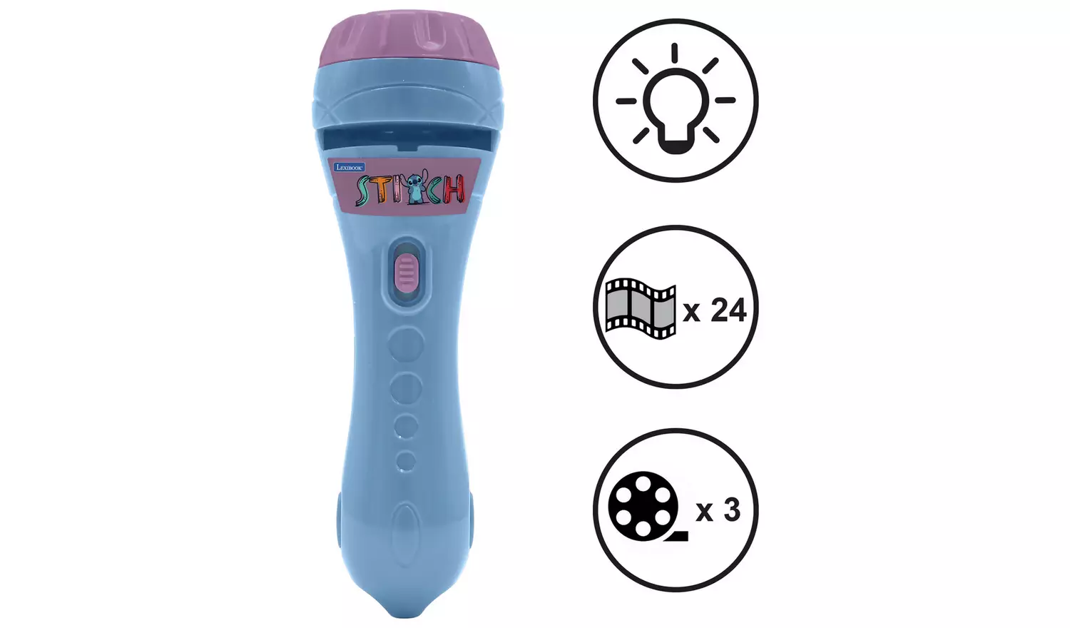 Disney Stitch Story Teller Projector Torch