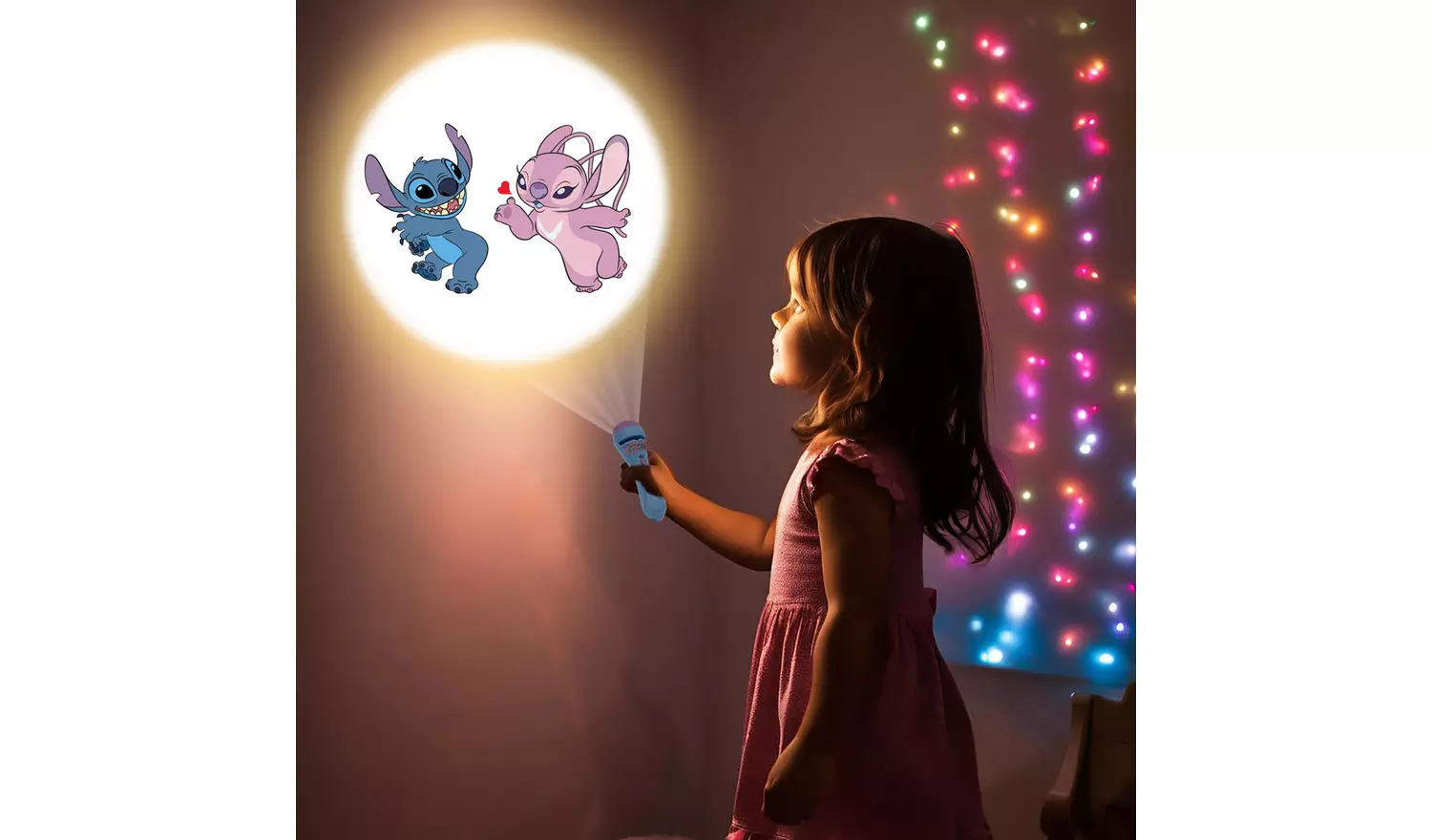 Disney Stitch Story Teller Projector Torch