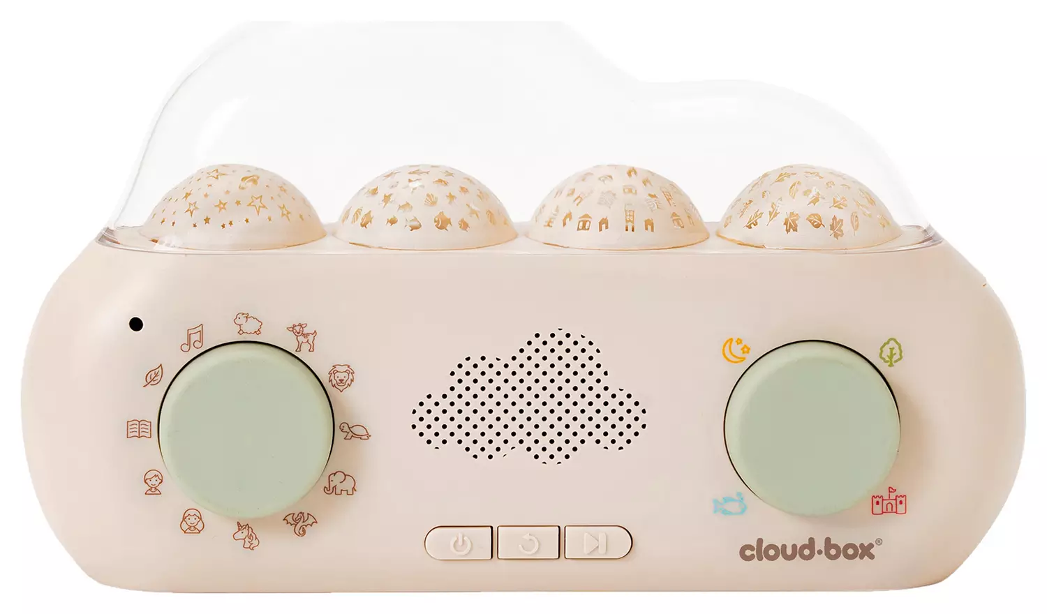 Cloud B CloudBox Story Telling Night Light Projector Soother
