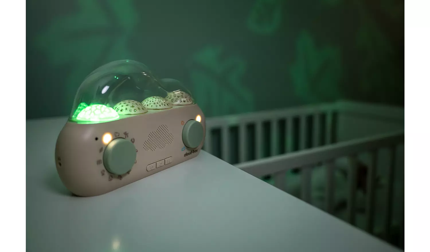 Cloud B CloudBox Story Telling Night Light Projector Soother