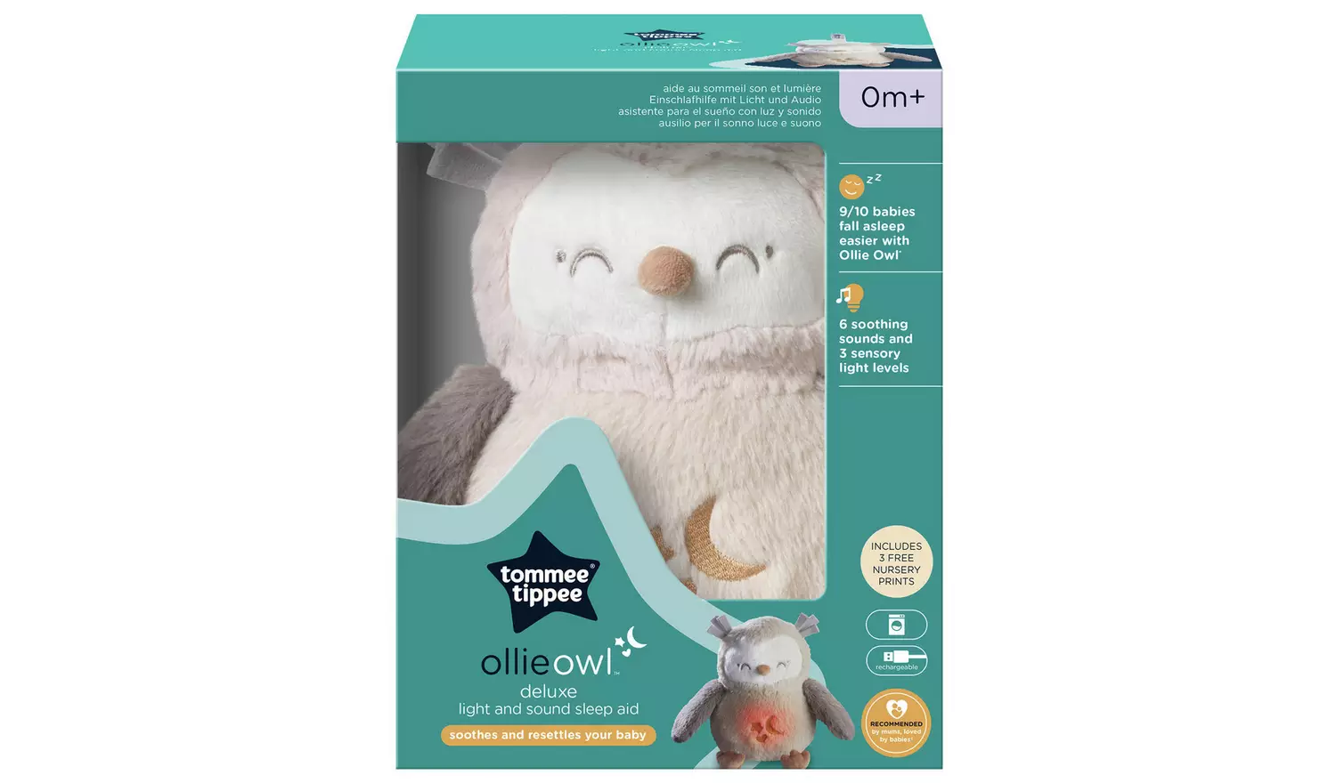 Tommee Tippee Deluxe Ollie The Owl Light