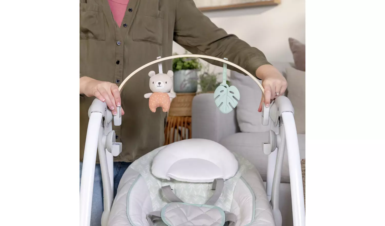 Ingenuity Cosy Spot Swing n Go Portable