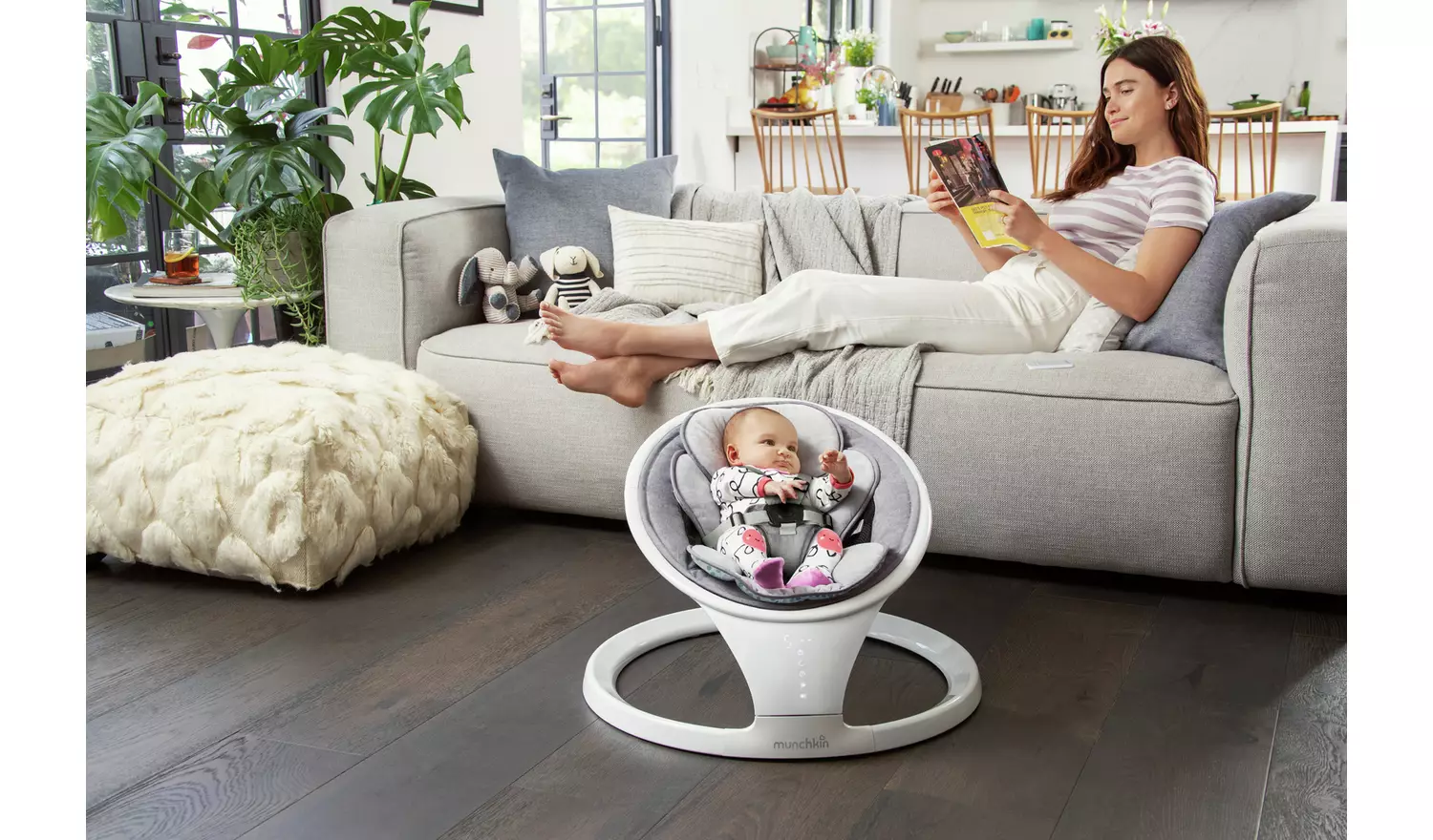 Munchkin Bluetooth Baby Swing