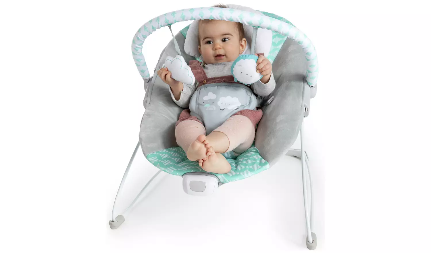 Ingenuity Bouncity Bounce Vibrating Deluxe Baby Bouncer