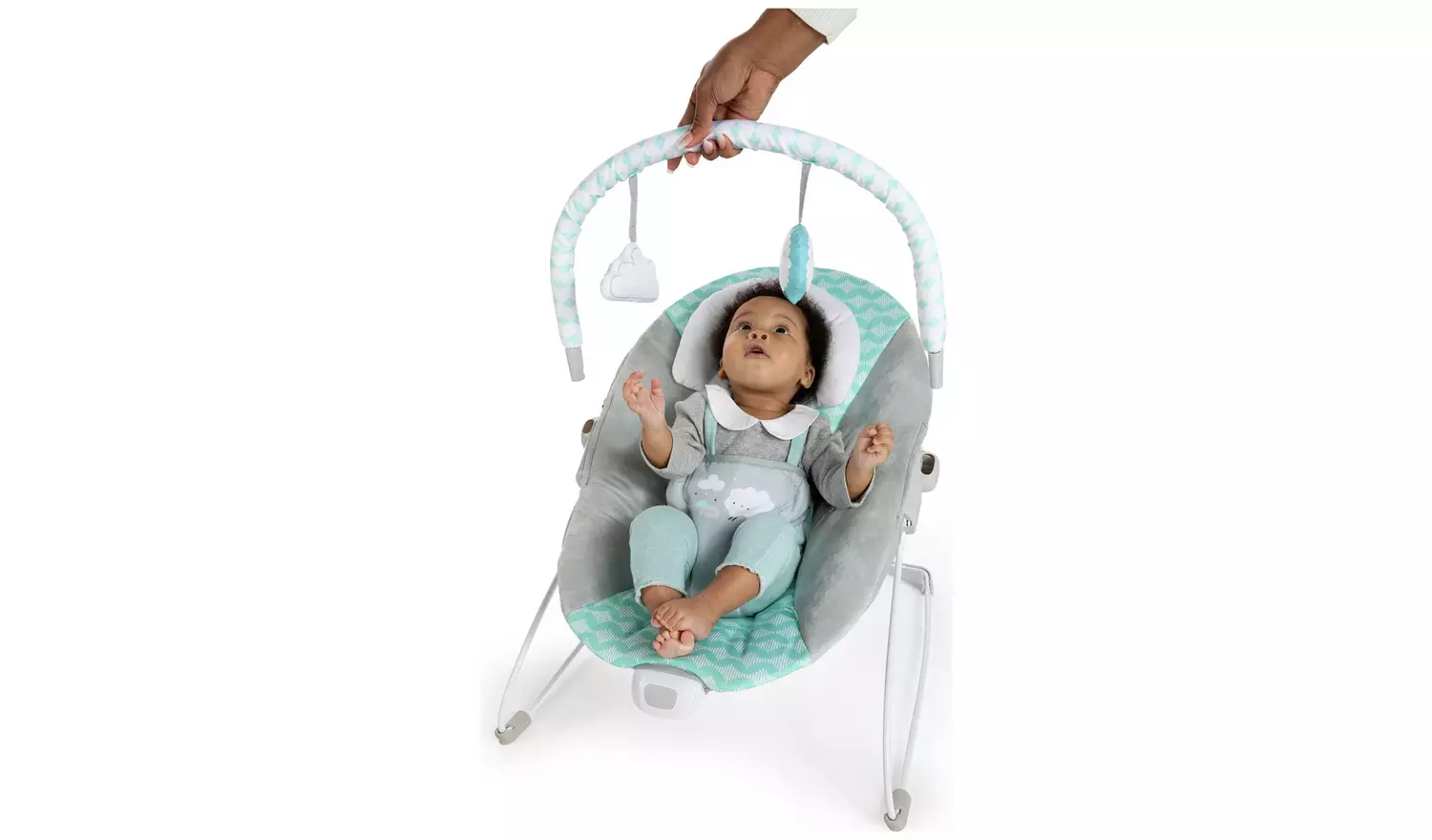 Ingenuity Bouncity Bounce Vibrating Deluxe Baby Bouncer