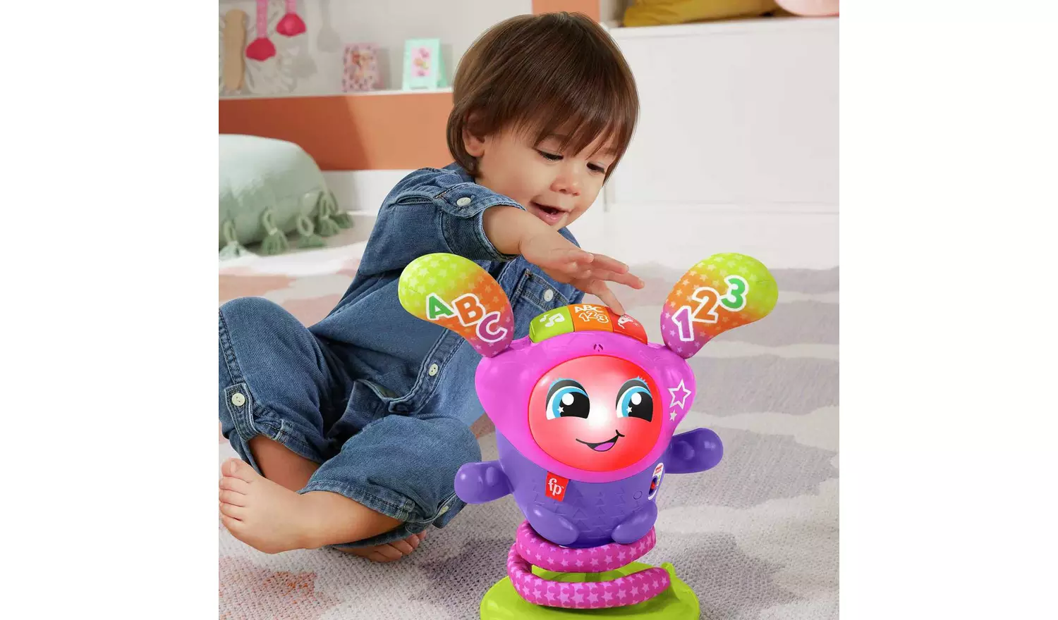 Fisher-Price DJ Bouncin' Star Musical Learning Toy