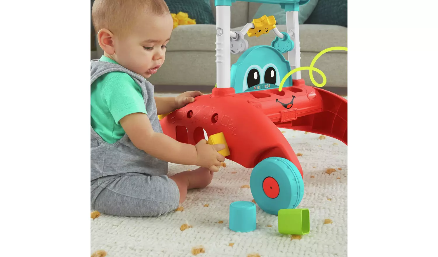 Fisher-Price 2-Sided Steady Speed Baby Walker