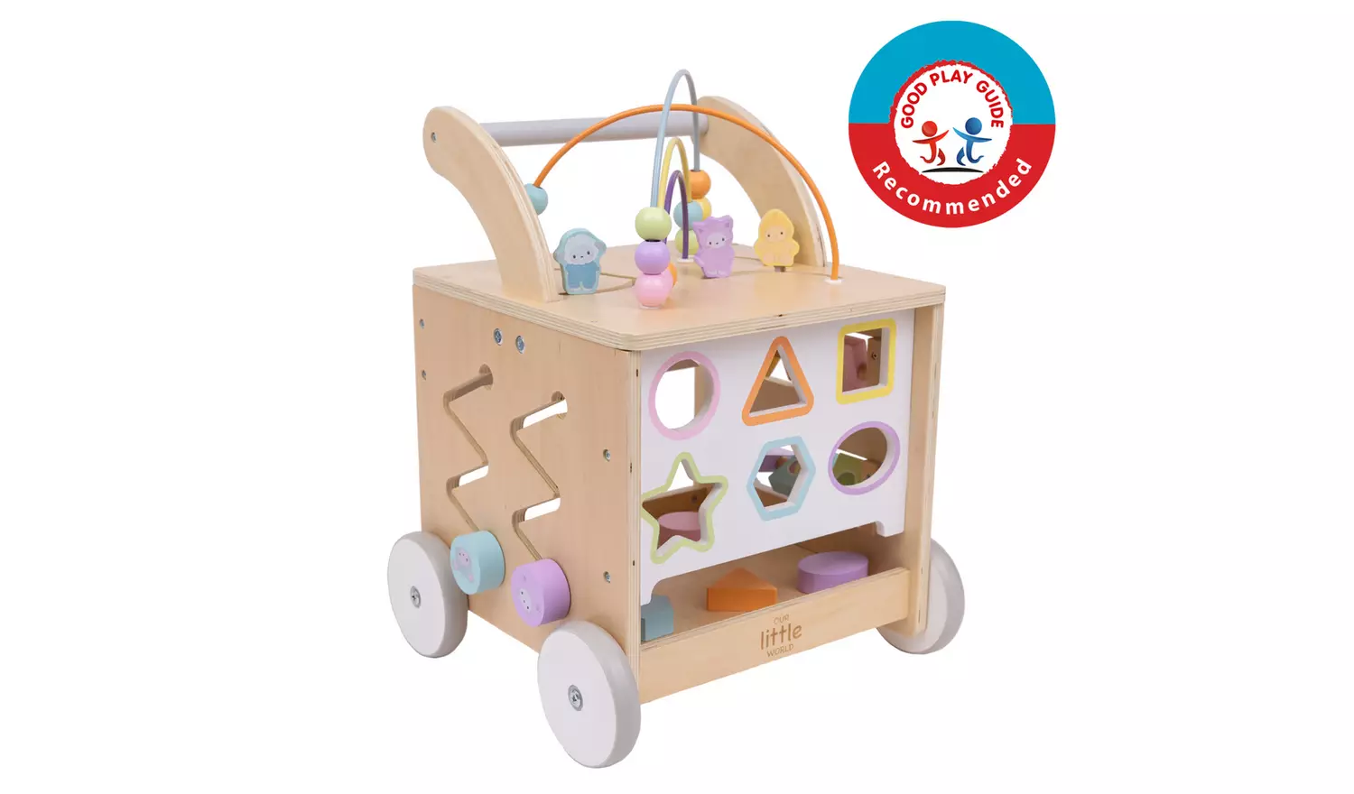 Our Little WorldWooden Sensory Activity Baby Walker