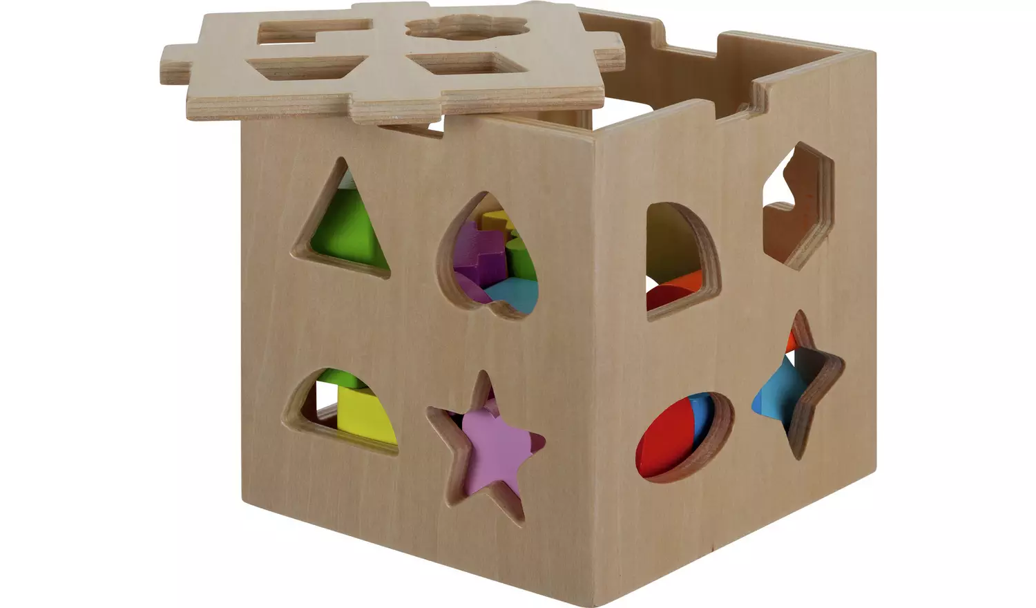Chad Valley PlaySmart Wooden Shape Sorter