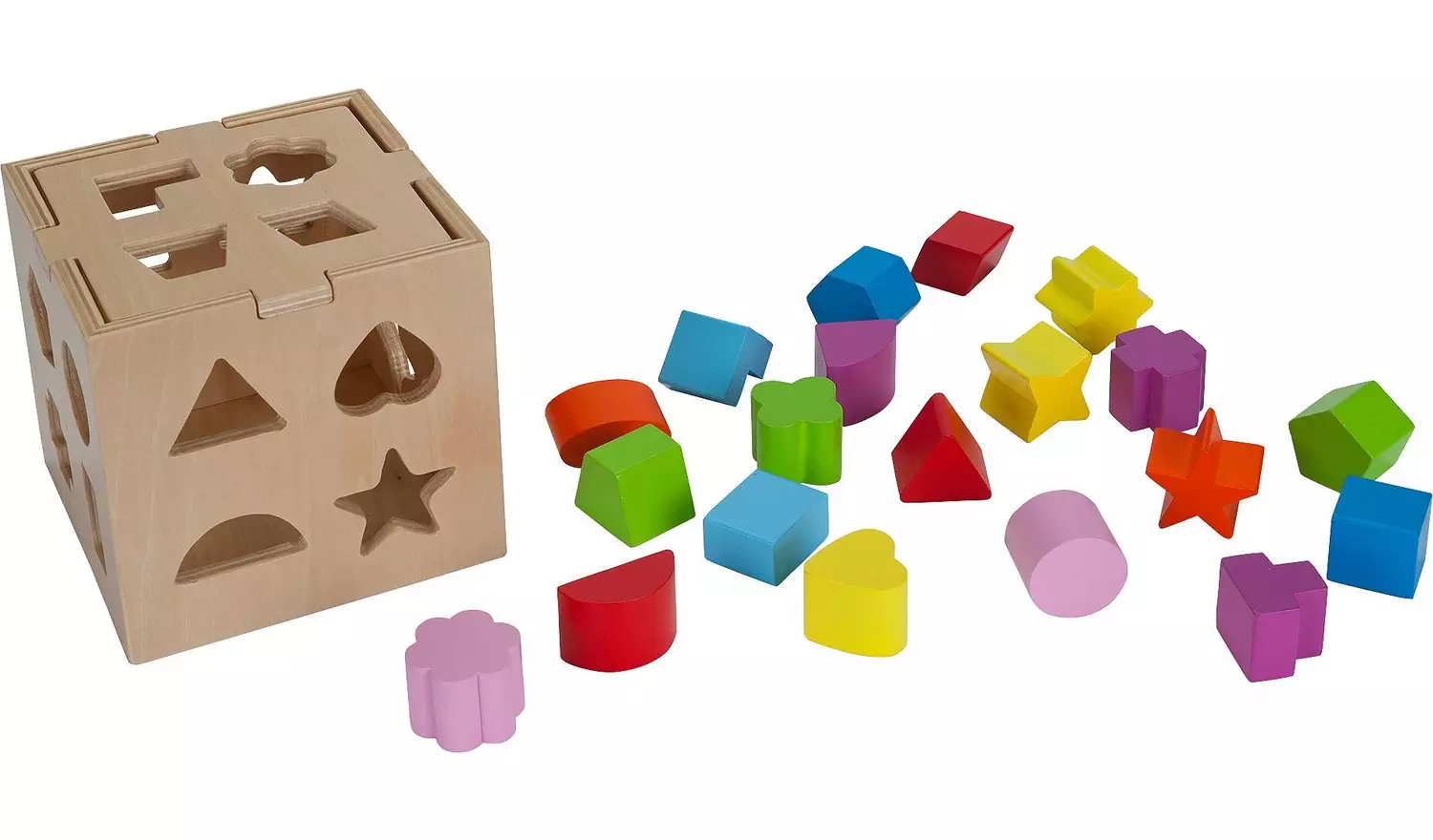 Chad Valley PlaySmart Wooden Shape Sorter