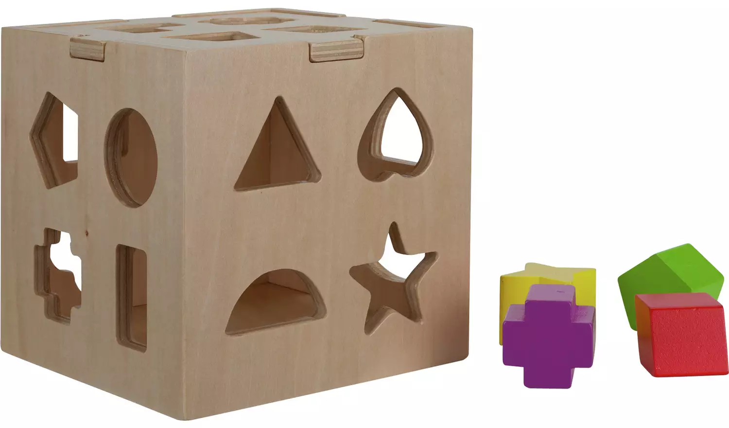 Chad Valley PlaySmart Wooden Shape Sorter