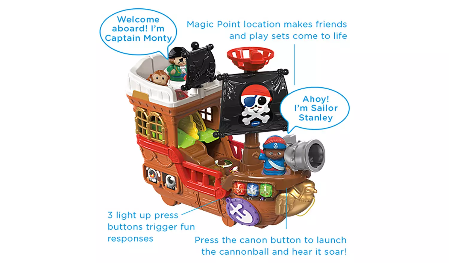 Vtech Toot-Toot Friends Pirate Ship