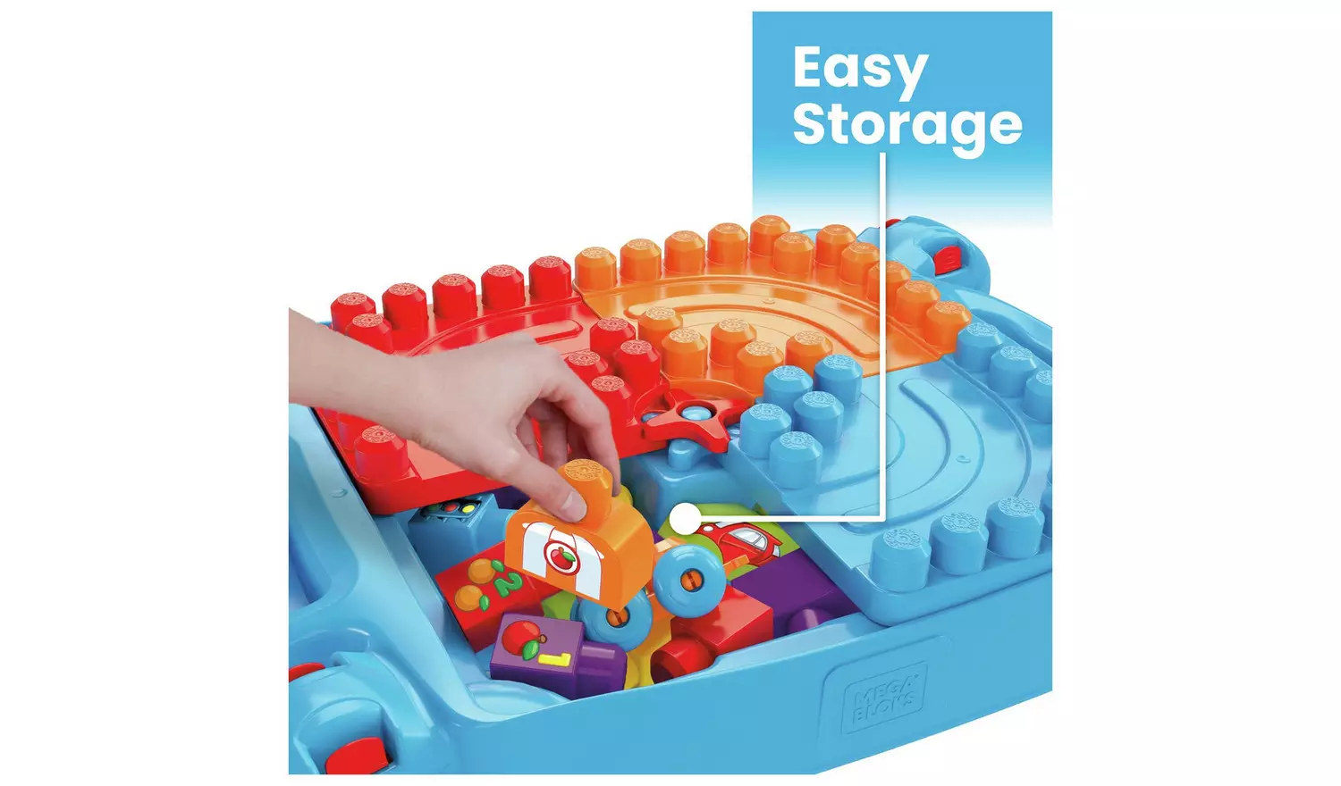 Mega Bloks First Builders Build 'n' Learn Table