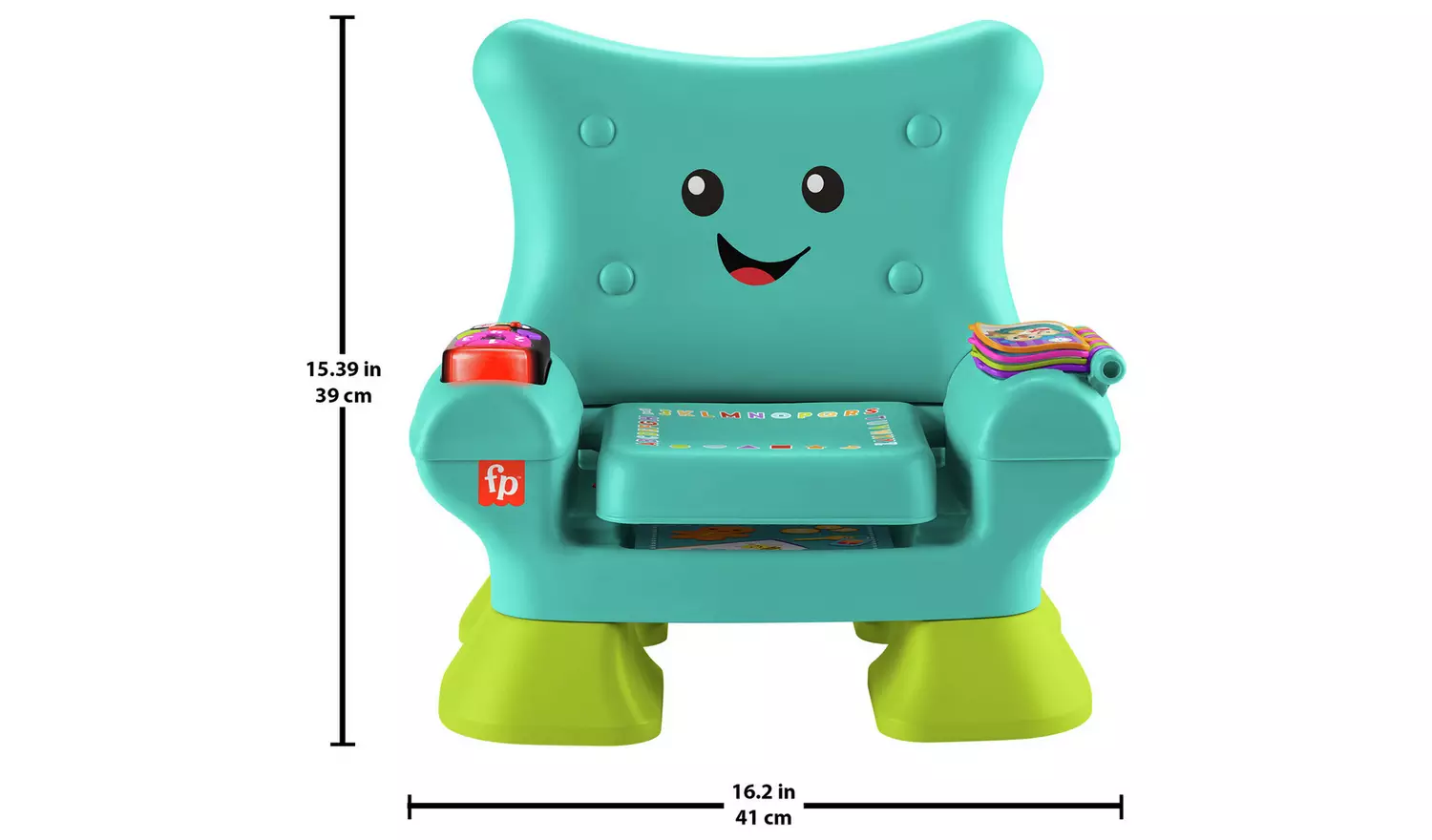 Fisher-Price Smart Stages Chair Electronic Learning Toy Teal