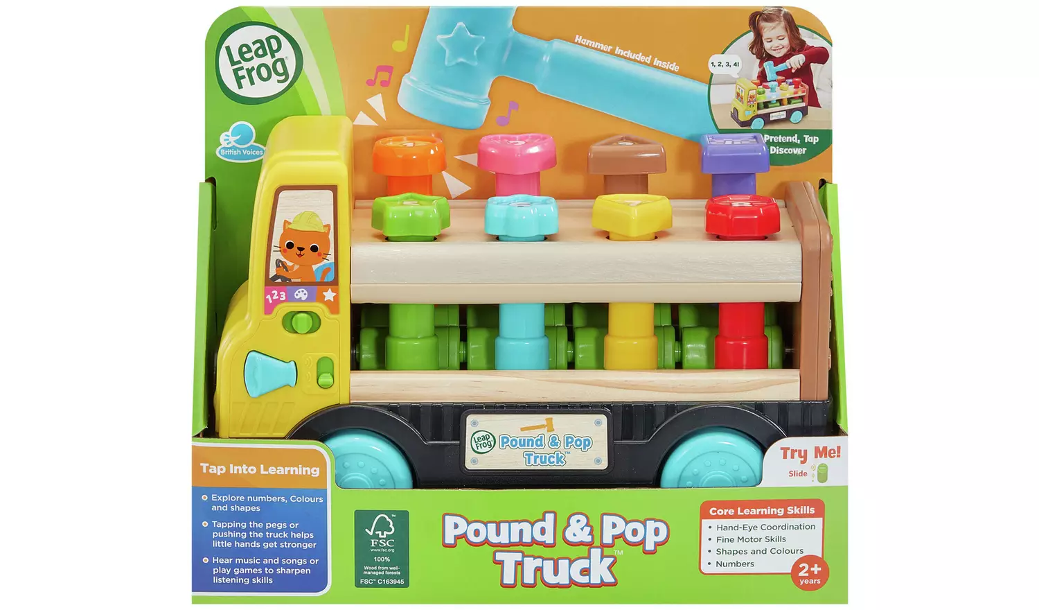 LeapFrog Pound And Pop Truck