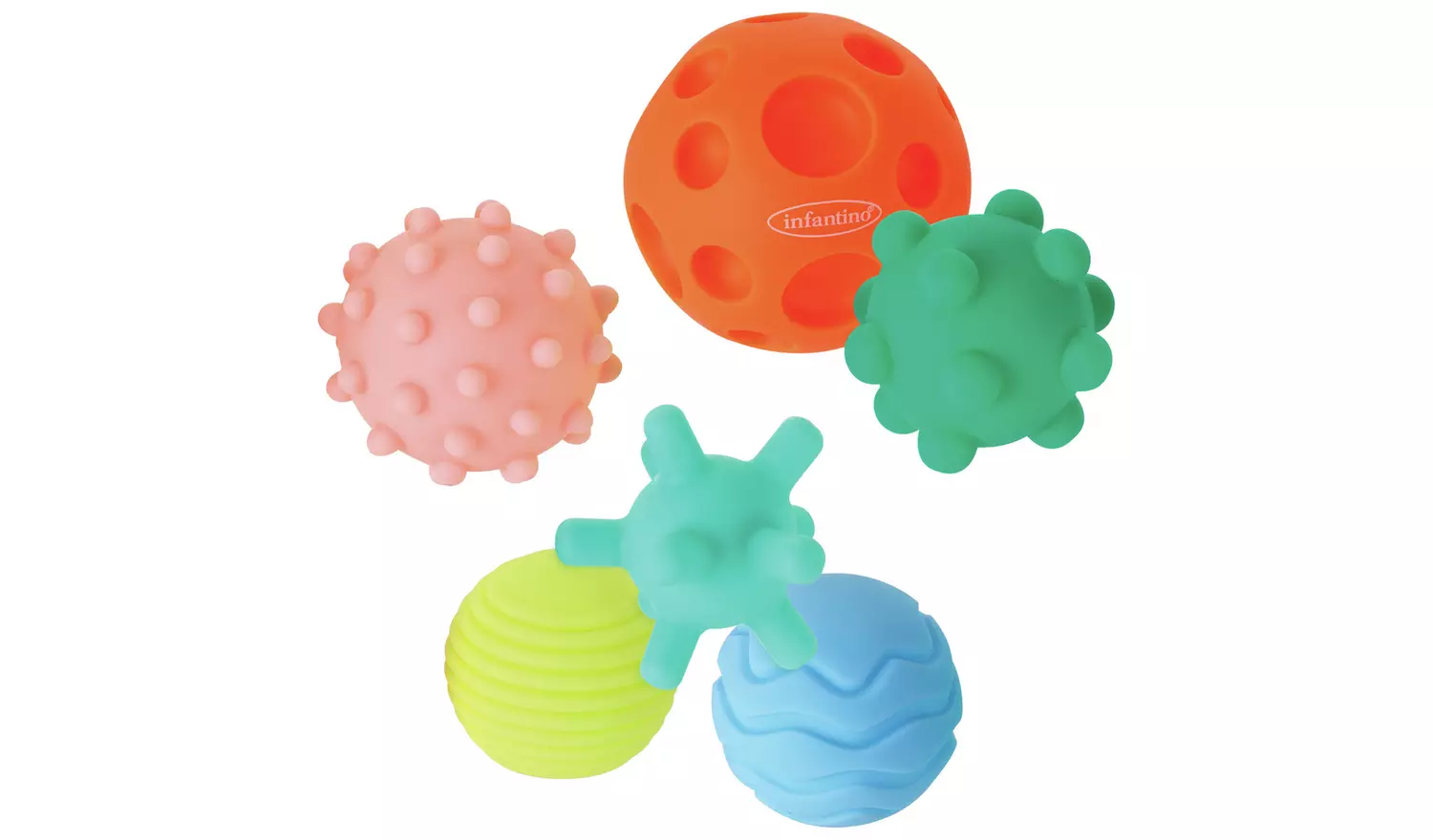 Infantino Pack Of -6 Balls Supersoft.