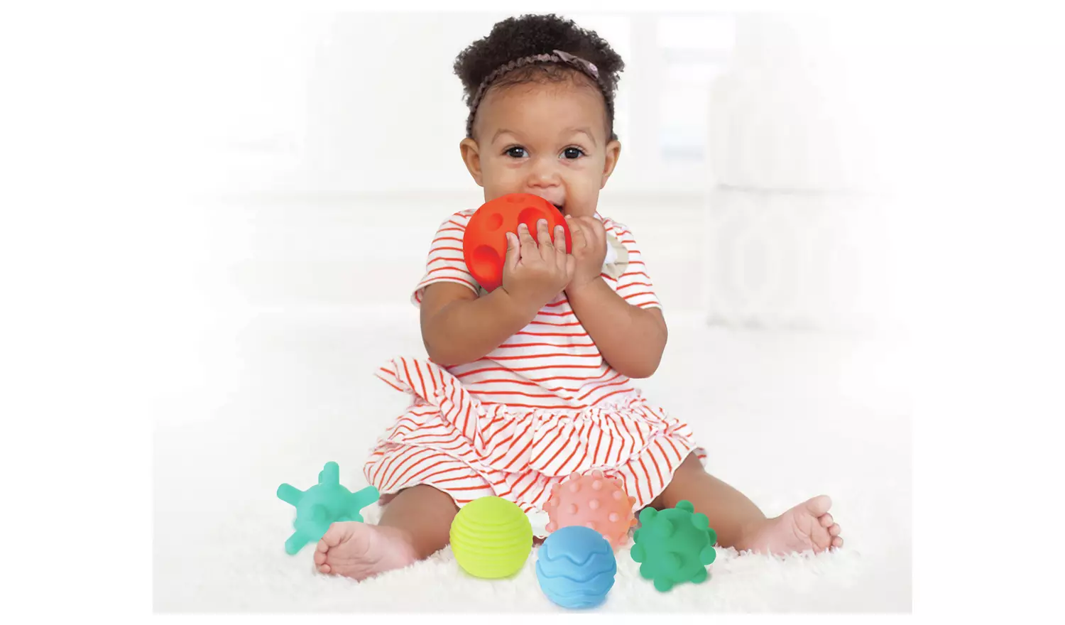 Infantino Pack Of -6 Balls Supersoft.