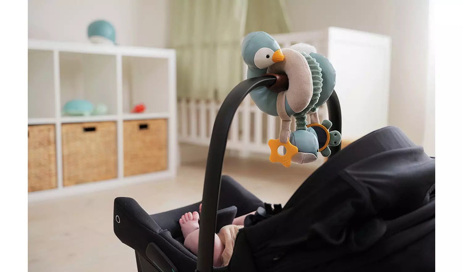 Little Big Friends Baby Spiral Toy -Sensory/Pram/Cot/Teether