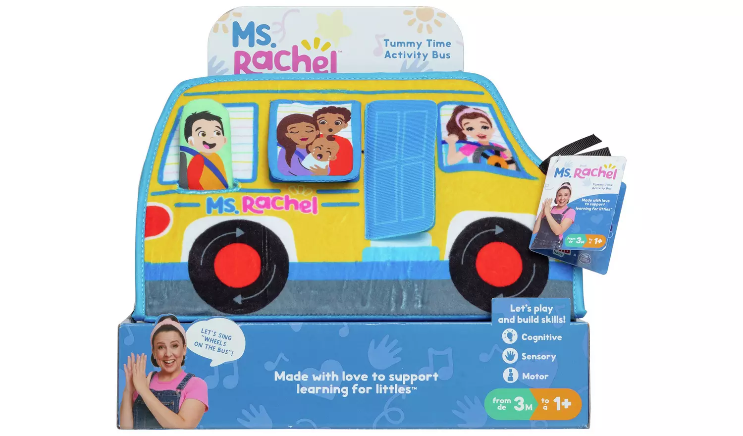 Ms. Rachel Tummy Time Activity Bus