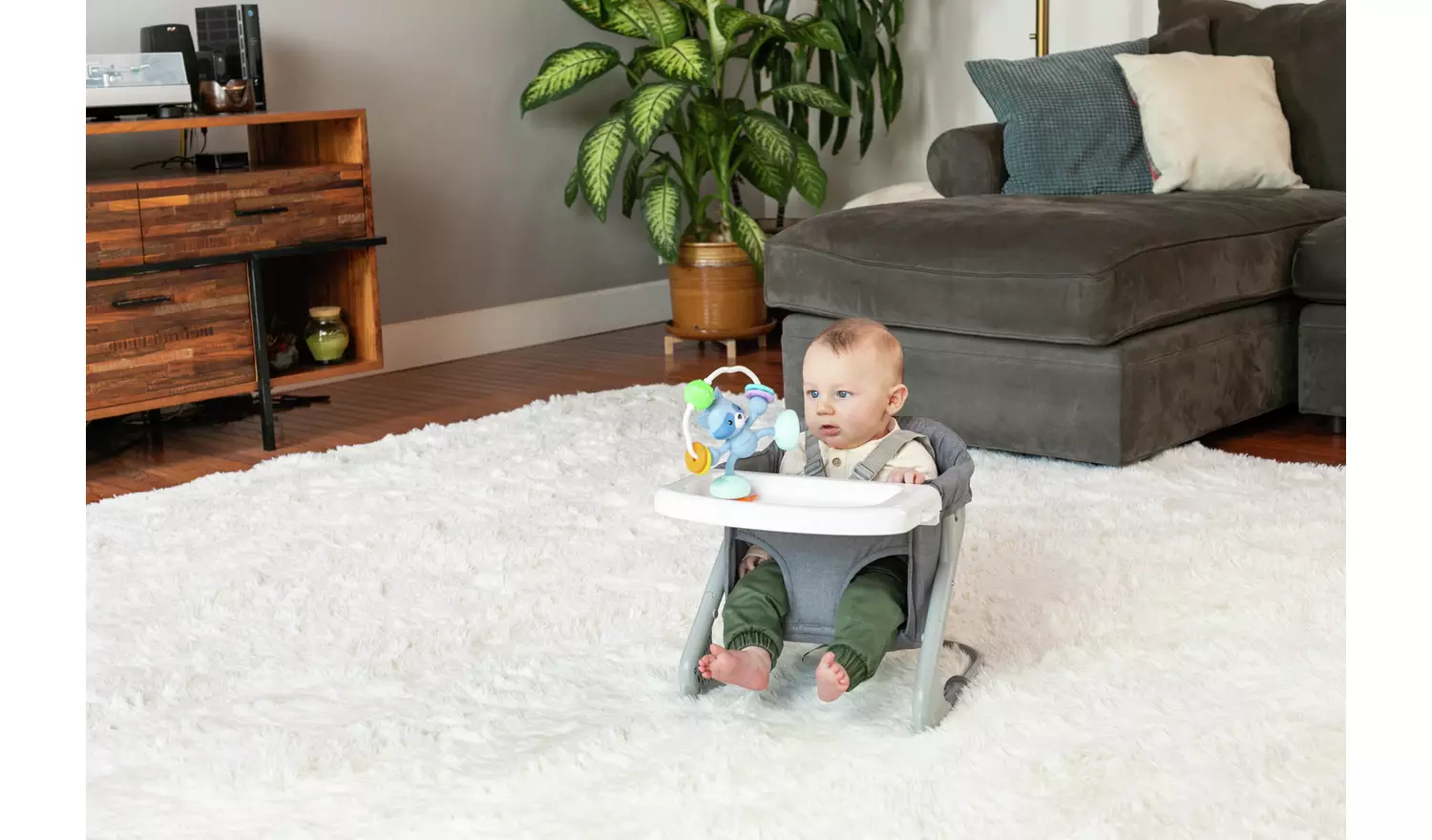 Infantino Stick And Spin Pal Racoon