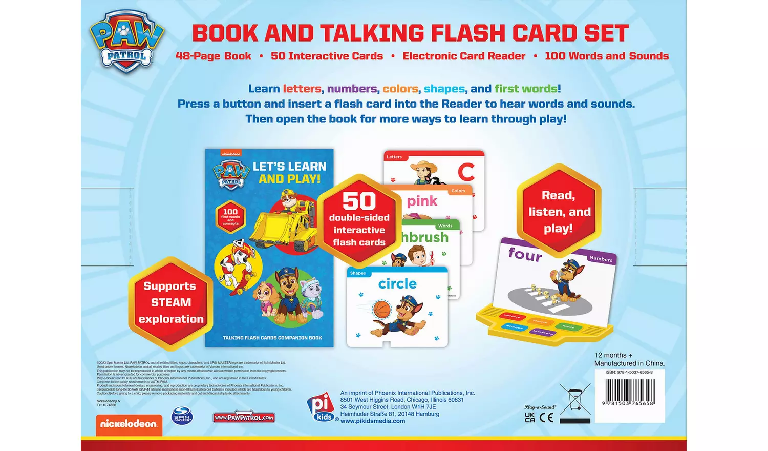 PAW Patrol Flash Cards