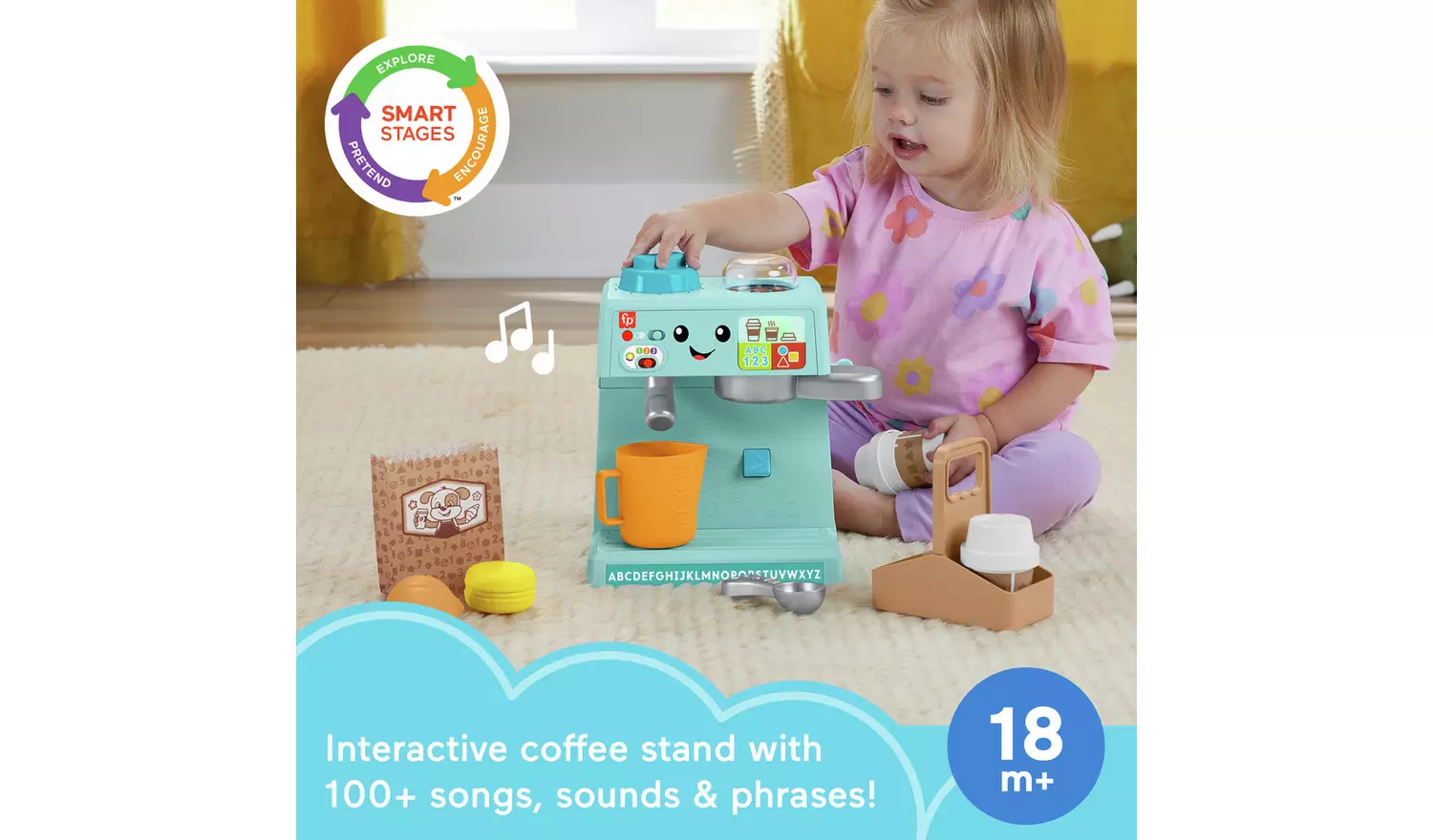 Fisher-Price Laugh & LearnLearn & Serve Coffee Café