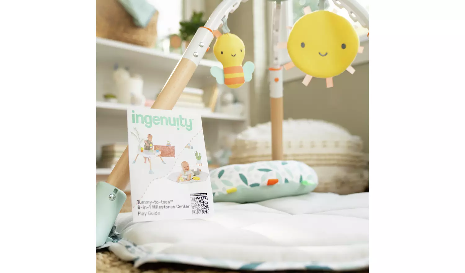 Ingenuity Tummy To Toes 6 In1 Milestone Centre