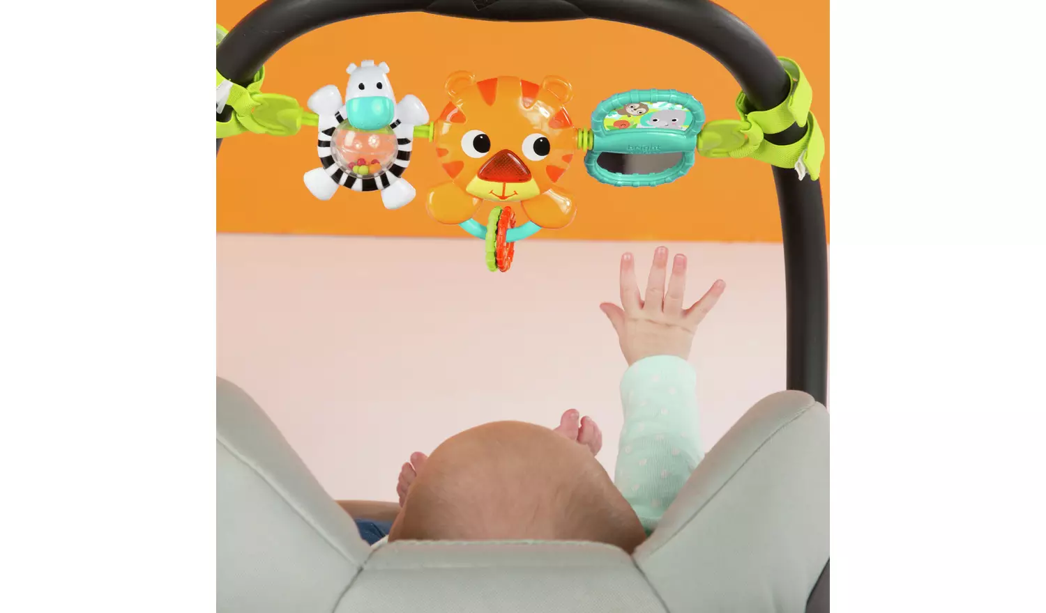 Bright Starts Take Along Carrier Toy Bar